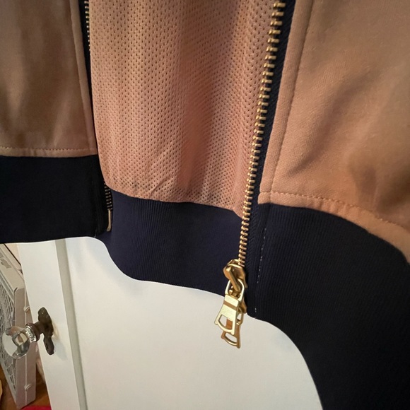 FiveSeventyFive Track Jacket in Tan - Picture 8 of 9